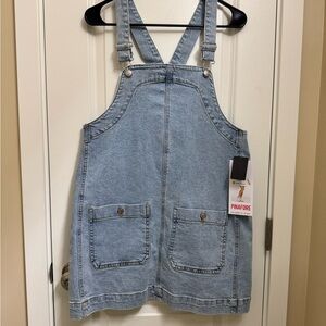 Celebrity Pink Denim Overall Dress